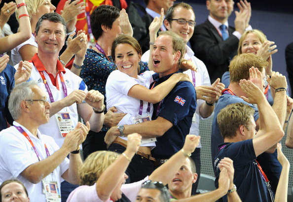 Olympics 2012, princeza Kejt Midlton i princ Vilijam