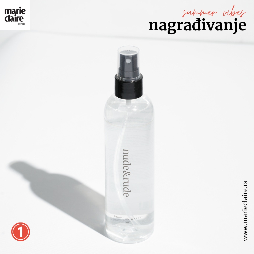 nude&rude Body Tan Water, darivanje