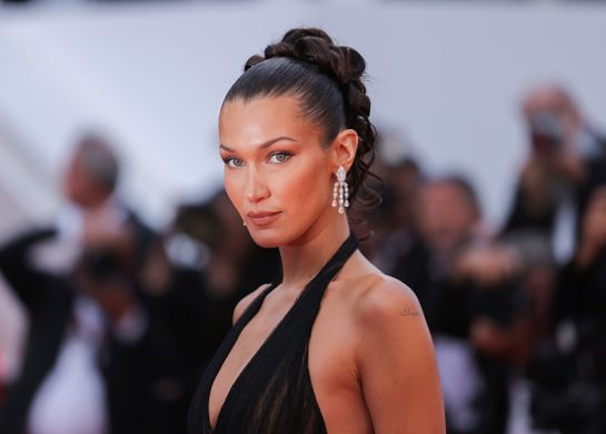 bella hadid, coach hobo torba