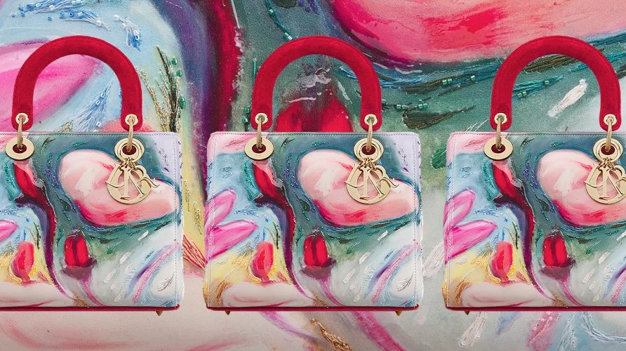 lady dior torba, art kolekcija