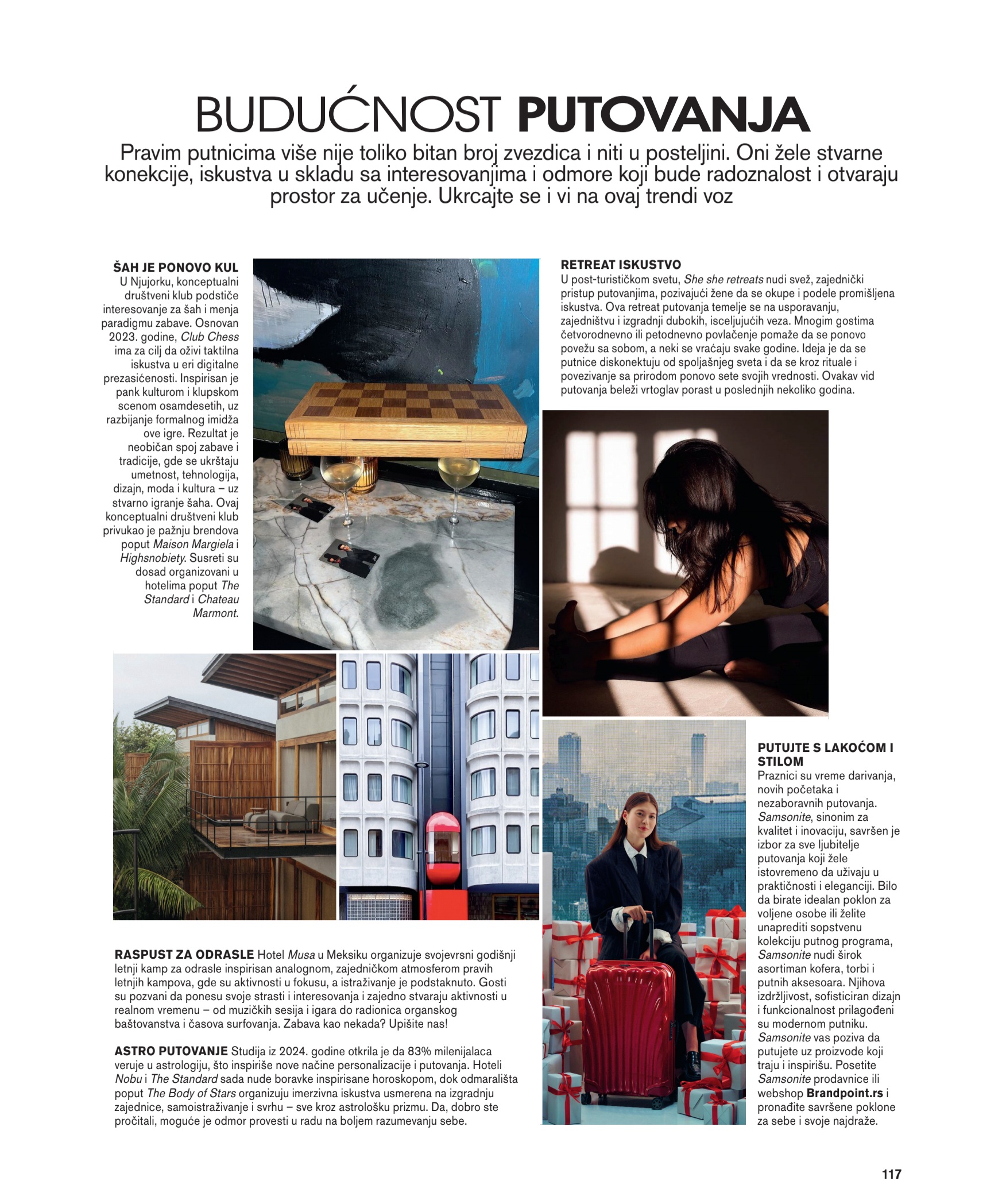 Putovanja, marie claire magazin