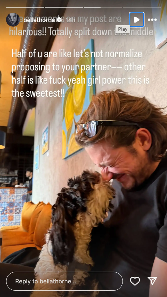 bella thorne mark emms prosidba