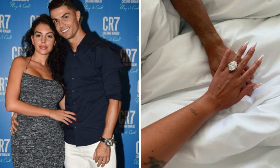 Georgina Rodriguez i Cristiano Ronaldo veridba