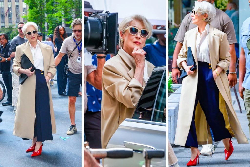 The Devil Wears Prada 2 fotografije sa seta, Meryl Streep