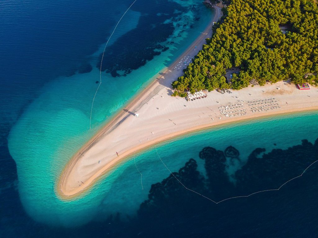 najlepse plaze hrvatske obale zlatni rat