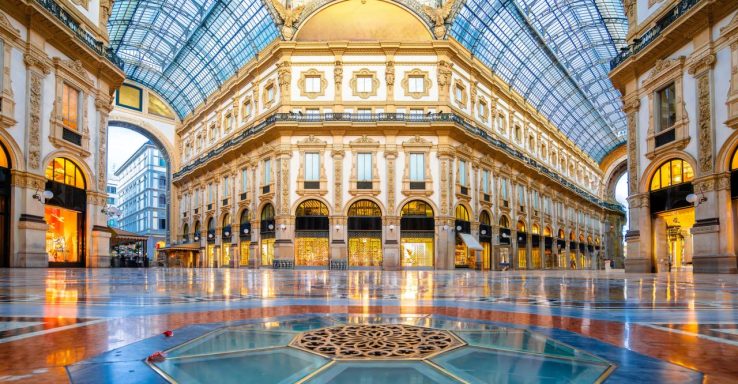 vodič kroz milano, milano fashion week, galleria vittorio emanuele II