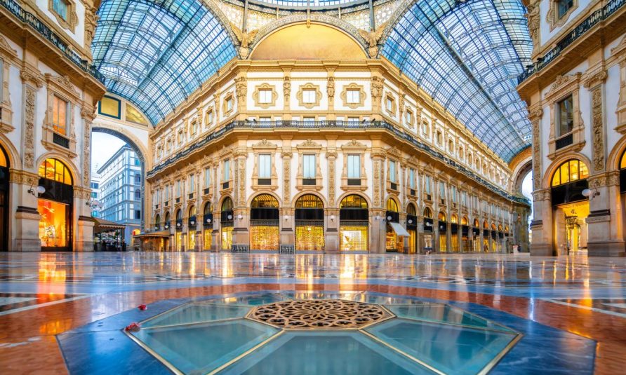vodič kroz milano, milano fashion week, galleria vittorio emanuele II