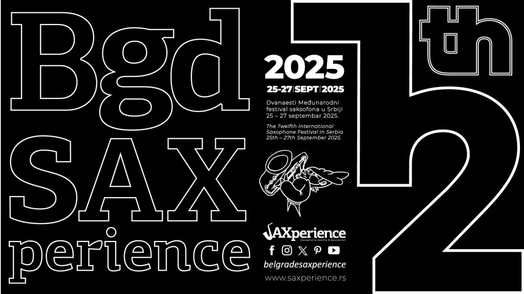 festival saksofona, Belgrade Saxperience 2025