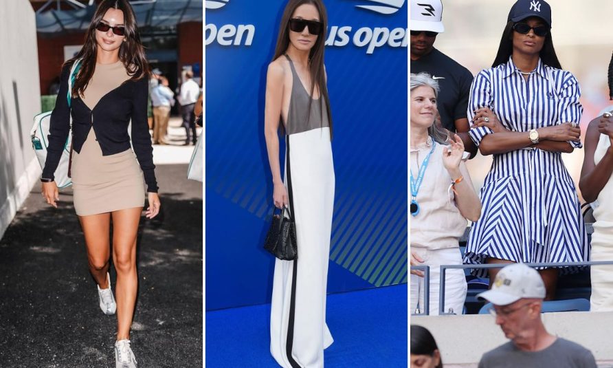 us open 2025, najbolje obucene zene