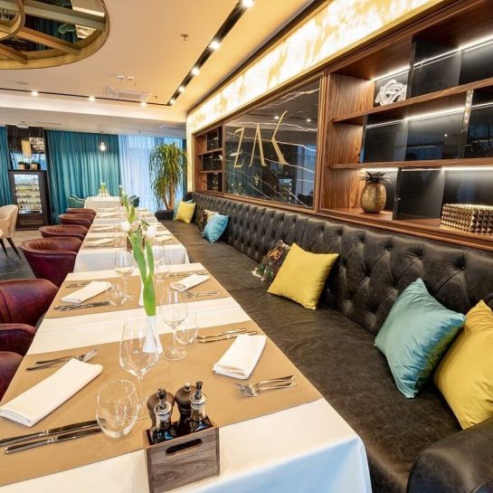 fine dining restoran kalem by zak novi sad enterijer