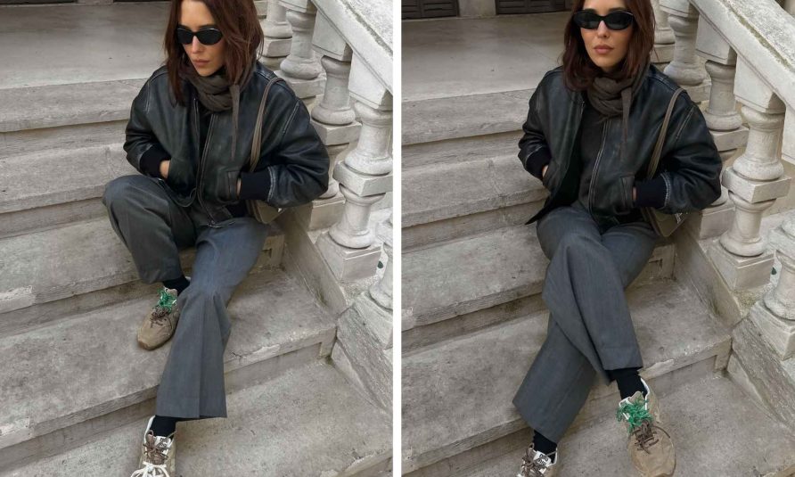 patike od prevrnute kože