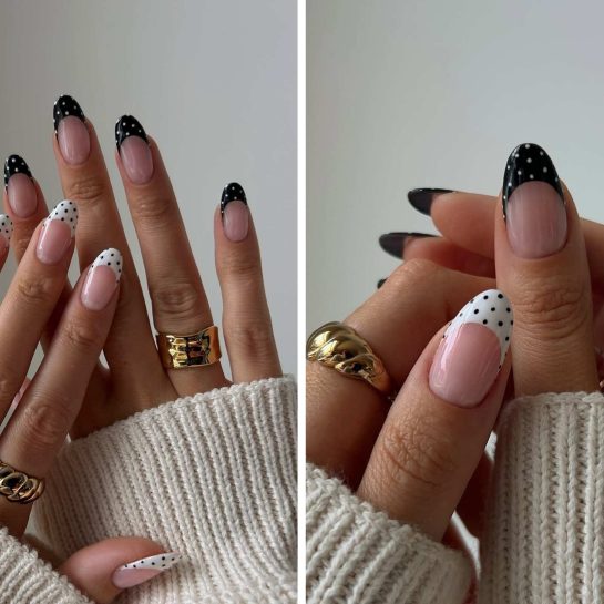 polka dot manikir